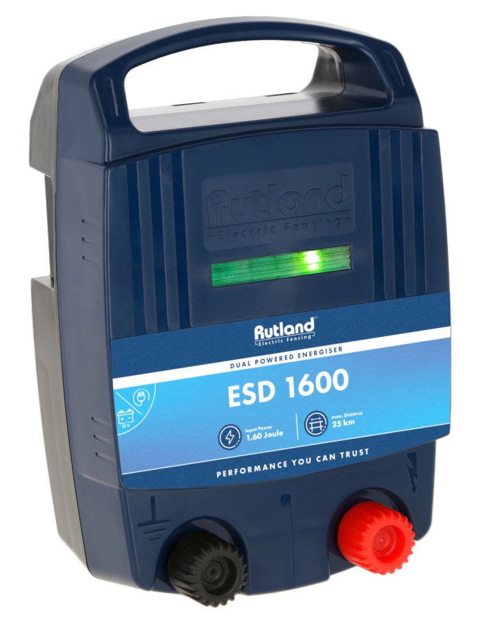 Rutland ESD 1600 Dual Powered Fencer