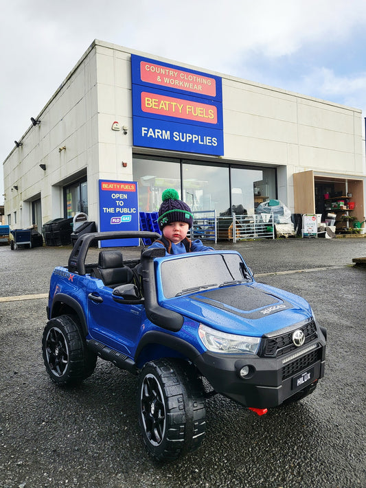 Toyota Hilux Rugged X 2-Seater 24V Ride-On Jeep | 4-Wheel Drive