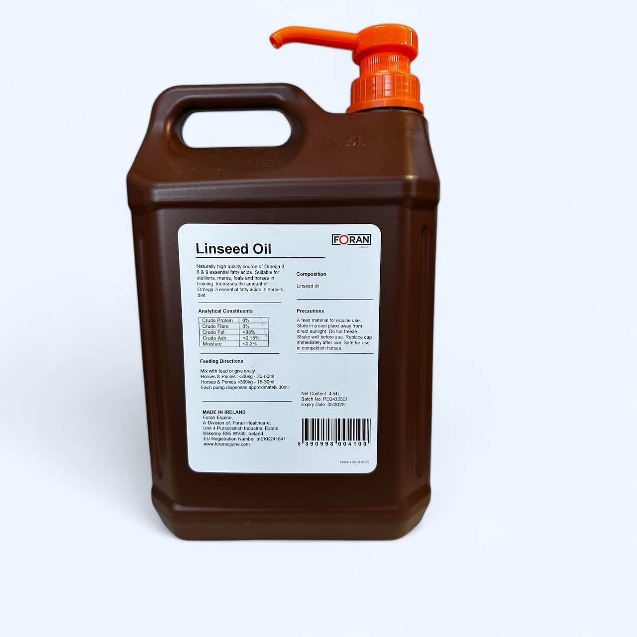 Foran Linseed Oil 4.5L