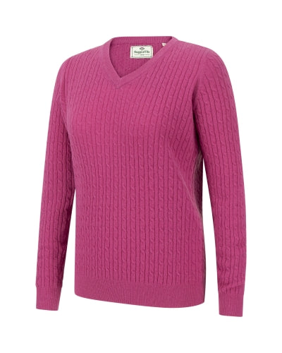 Hoggs Of Fife Cable Knit Jumper Lauder