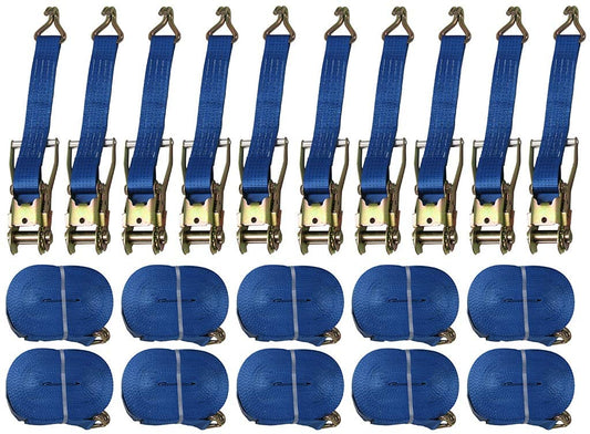 Ratchet Straps 8m - 5 Tonne (Box of 10)
