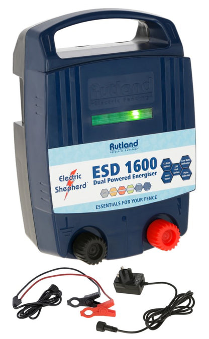 Rutland ESD 1600 Dual Powered Fencer