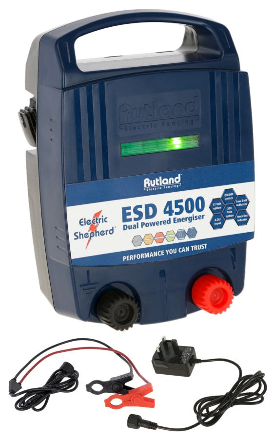 Rutland ESD 4500 Fencer Dual Powered
