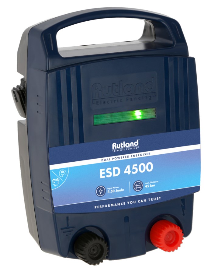 Rutland ESD 4500 Fencer Dual Powered