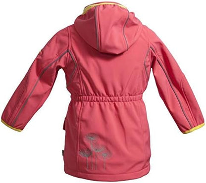 Elka Kid's Soft Shell Jacket - Coral