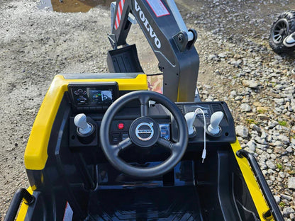 Licensed Volvo Electric Digger Ride On Excavator