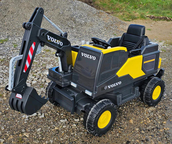 Licensed Volvo Electric Digger Ride On Excavator