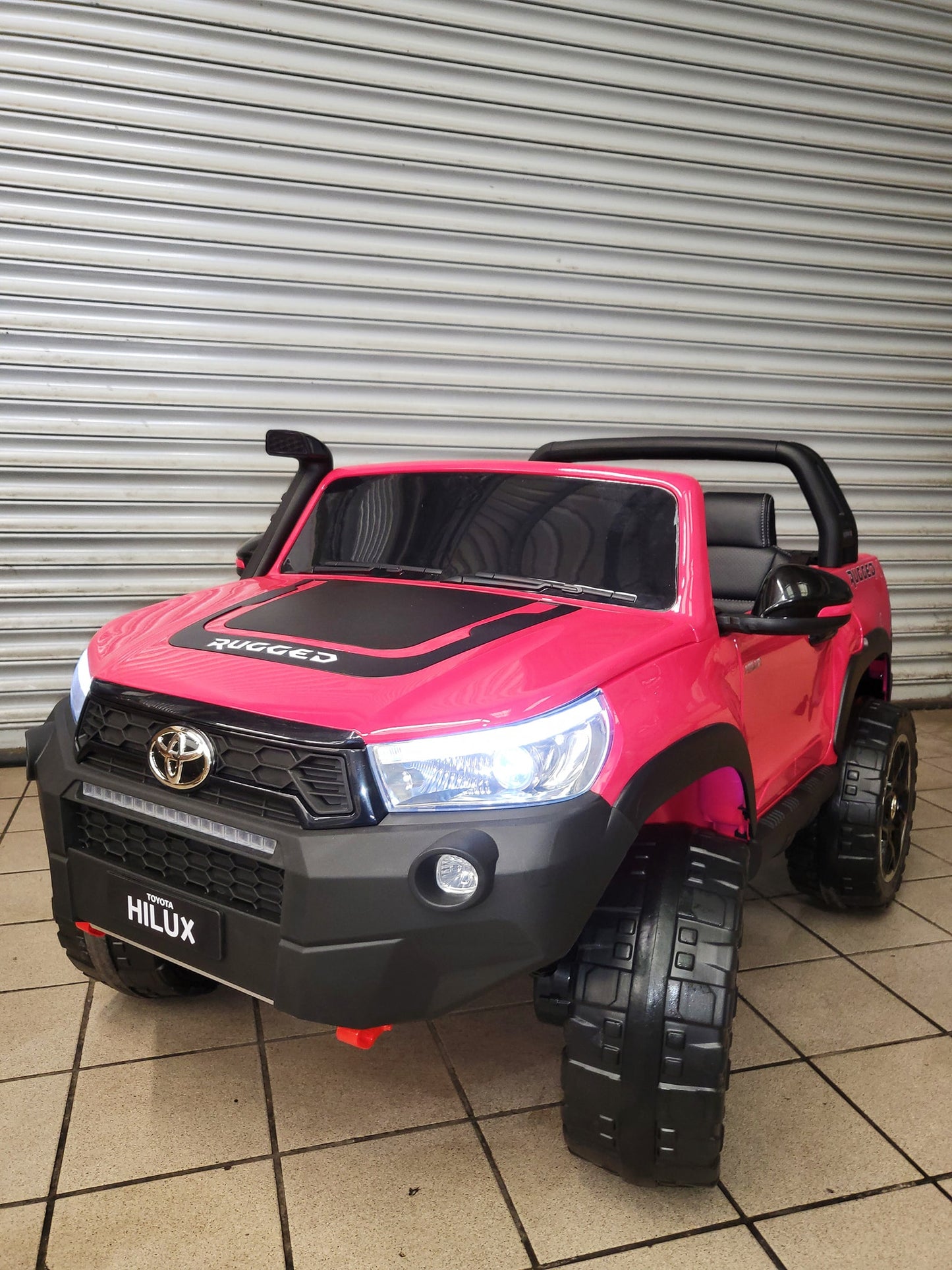 Toyota Hilux Rugged X 2-Seater 24V Ride-On Jeep | 4-Wheel Drive