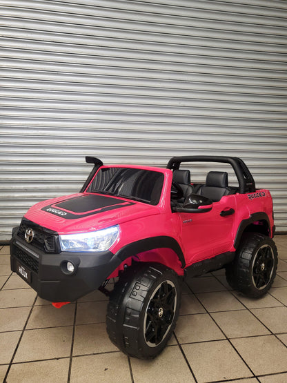 Toyota Hilux Rugged X 2-Seater 24V Ride-On Jeep | 4-Wheel Drive