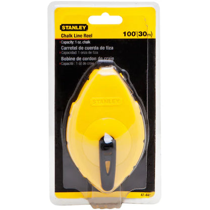 STANLEY 30m/100 ft ABS Chalk Line Reel