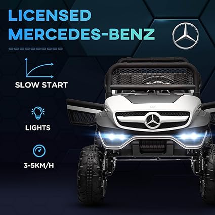Mercedes Benz 12V Electric 4WD Unimog Ride-On