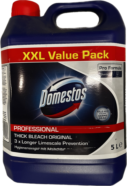5L Domestos Bleach (3 x 5L BUNDLE DEAL) - DELIVERY & VAT INCLUDED