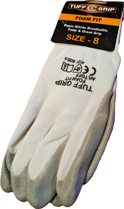 Tuff Grip Foam Fit Gloves