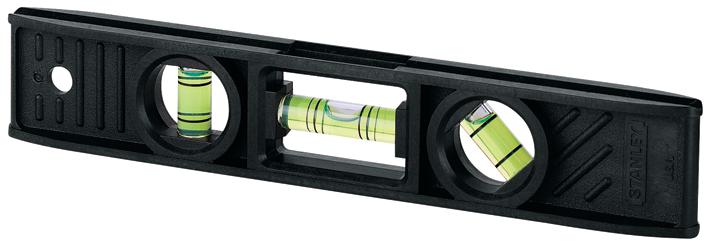 STANLEY 8" (200mm) Plastic Torpedo Spirit Level