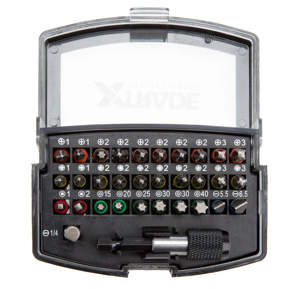XTrade 32 Piece Screwdriver Bit Set