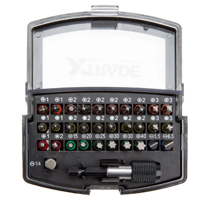 XTrade 32 Piece Screwdriver Bit Set