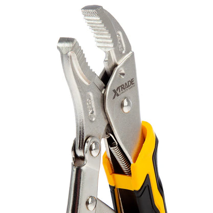 XTrade Curved Jaw Locking Pliers 10  250mm