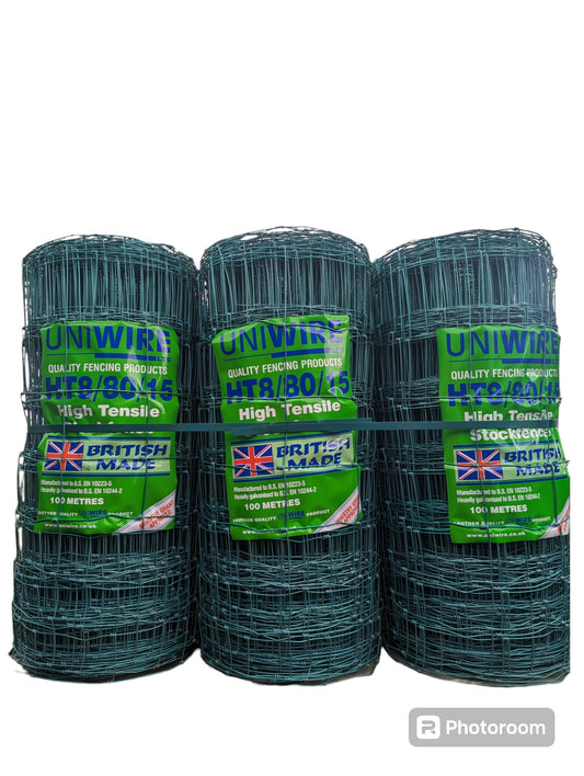 UNIWIRE - H/T - 100m Green Sheep Wire