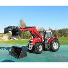 Load image into Gallery viewer, Britains Toy Massey Ferguson 6616 Tractor &amp; Loader