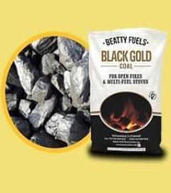 1 Tonne Household Black Gold Coal (50 x 20kg bags) - Fuel064