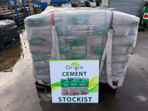 Pallet of Origin Cement (71 x 25kg bags)  -    €468.60 (Inc VAT & Delivery)