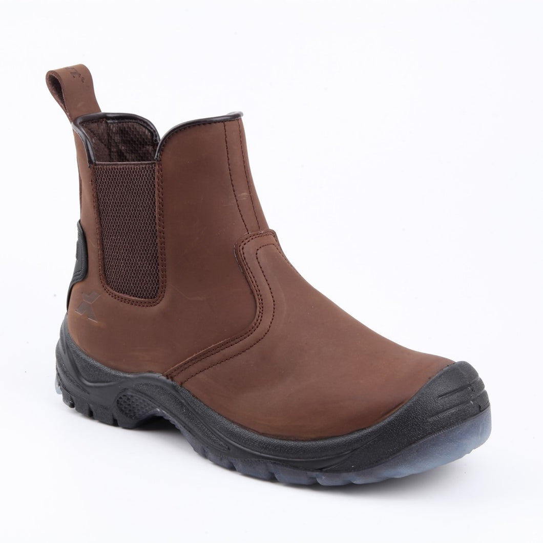 Xpert Defiant Safety Dealer Boots-Brown- XP550 - DELIVERY & VAT INCLUDED