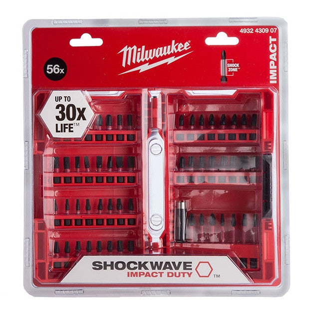 Milwaukee Shockwave Drill/Screwdriver Bit Set - MILSW4932430907